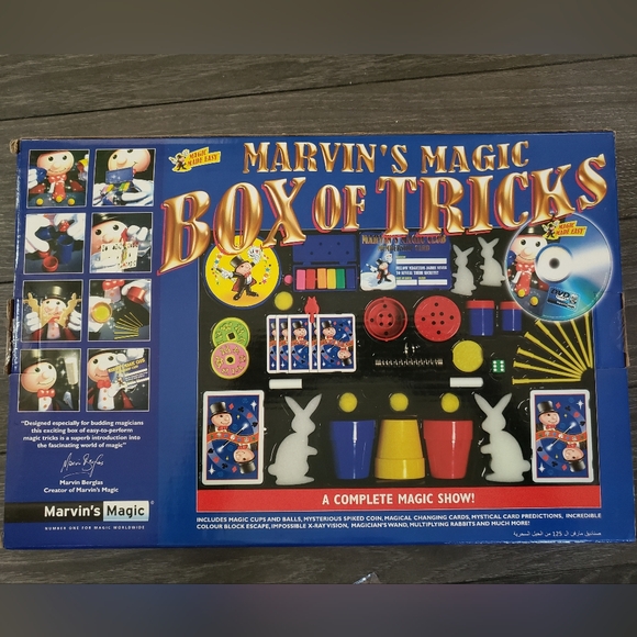 Marvin's Magic Box of 125 Tricks - New in box - Picture 2 of 3